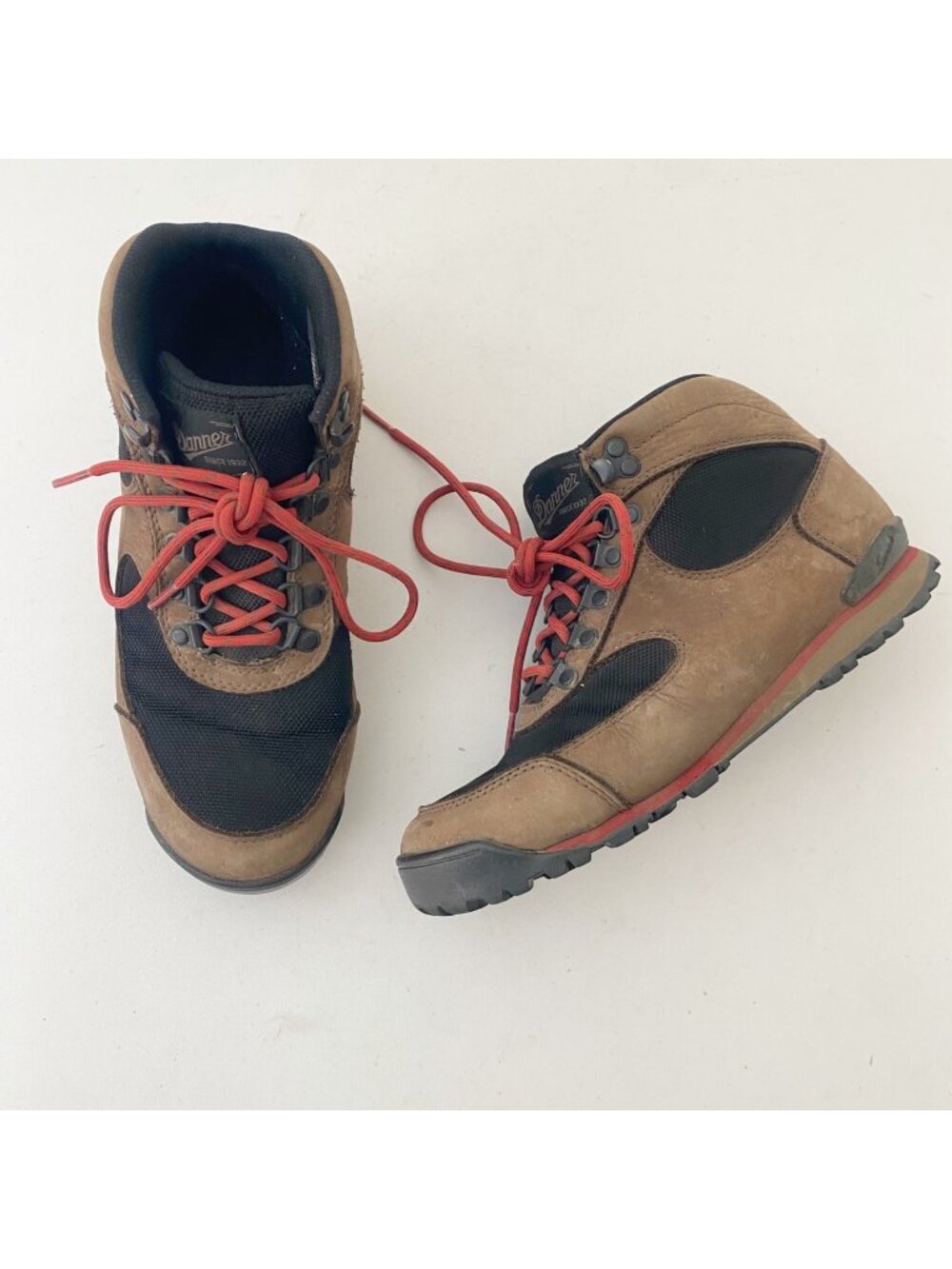 Danner Women's Jag Boots Shoes Hiking Lace Up Brown Java Black